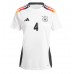 Germania Jonathan Tah #4 Prima Maglia Europei 2024 Manica Corta